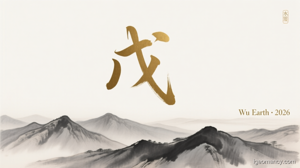 Wu Earth · 2026 — Wu Yang Earth Day Master BaZi Monthly Forecast: October 2026 — 丁酉 Fire Rooster Month | iGeomancy