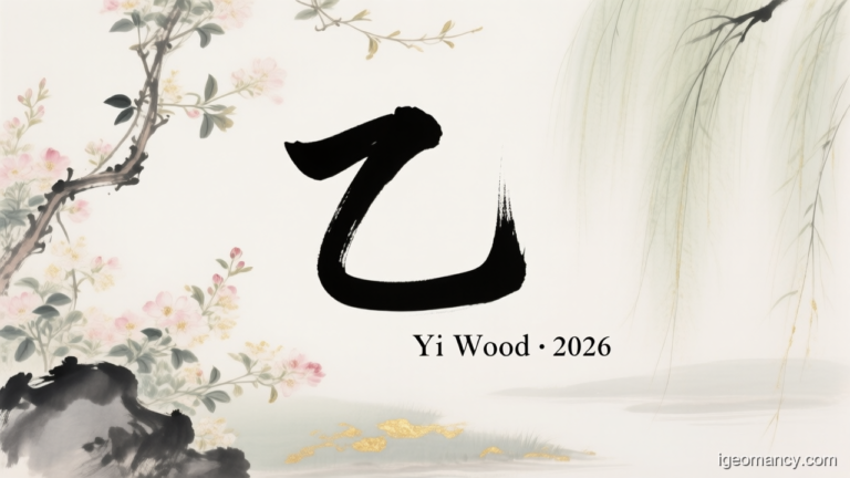 Yi Yin Wood Day Master BaZi Forecast: 2026-10-01 — 戊申 (Earth Monkey) Day | iGeomancy